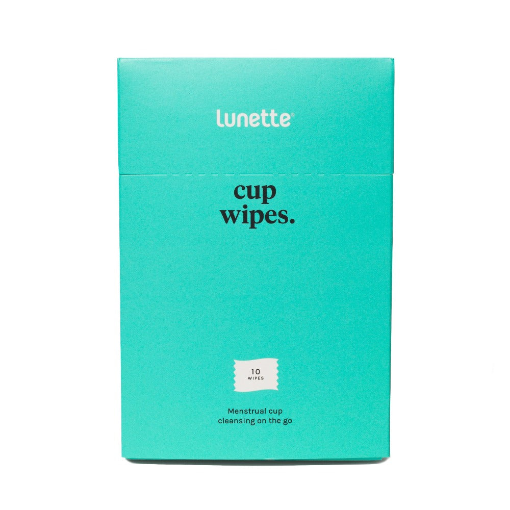 Lunette CupWipes - Menstrual Cup Wipes on the Go